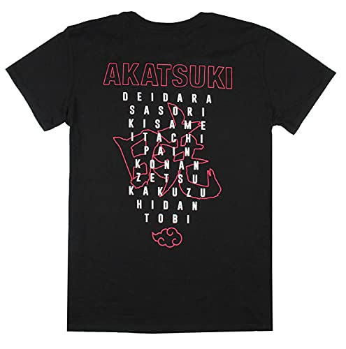 MAOKEI - Naruto Shippuden Chibi Akatsuki Criminal Members T-Shirt - B096CBHZWW