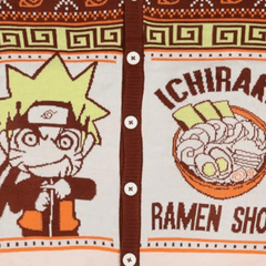 MAOKEI - Naruto Shippuden Ichiraku Ramen Shop Christmas Sweater - B0CK52MNQ1
