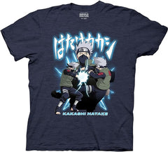 MAOKEI - Naruto Shippuden Kakashi Chidori Attack Shirt - B00U0HIXKW-3