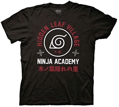 MAOKEI - Naruto Shippuden Ninja Academy Official T-Shirt - B09LBB39XL