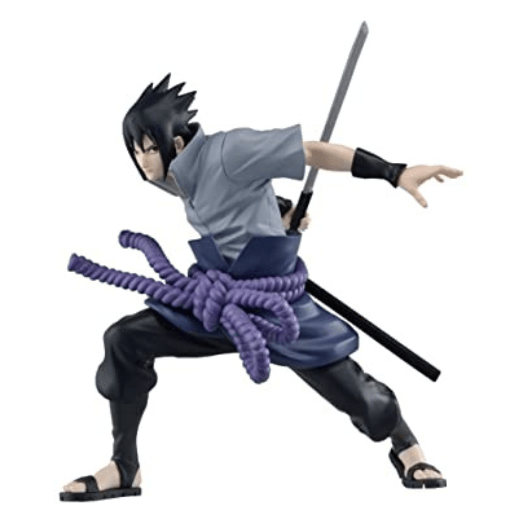 MAOKEI - Naruto Shippuden Uchiha Sasuke Sword Attack Style Figure -