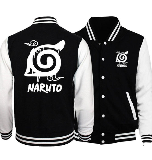 MAOKEI - Naruto Special Jacket Black White New Edition - 1005004766697207-Naruto 1-S
