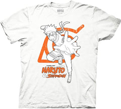 MAOKEI - Naruto x Hidden Leaf Village Symbol Fashion T-shirt - B00F0Q6Z4E-5