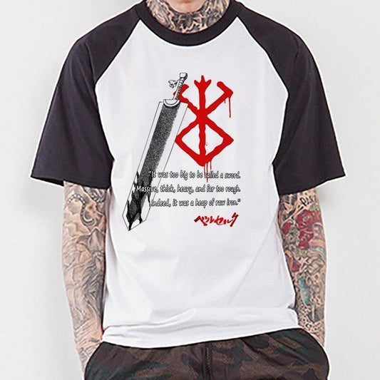 MAOKEI - New Berserk Cursed Sword Shirt - 32965029176-1616-Asian Size S