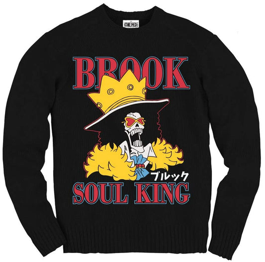 MAOKEI - One Piece Brook Concert Christmas Sweater - B0C29XG9QB