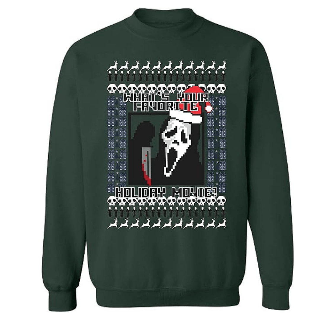 MAOKEI - One Piece Brook Festive Christmas Sweater - B0BMJRN177