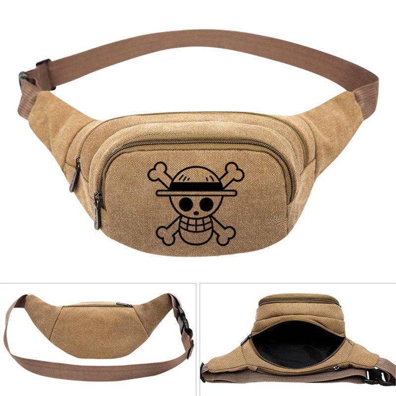 MAOKEI - One Piece Canvas Fanny Pack - 32849650543-Style 1
