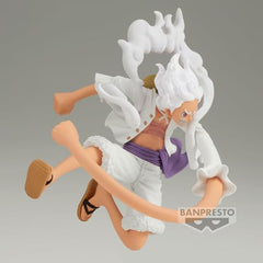 MAOKEI - One Piece Money D. Luffy Gear 5 Punch Style Figure - B0CDQGNWKB