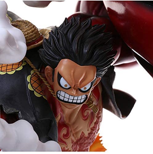 MAOKEI - One Piece Mugiwara Luffy Gear 4 Attack Style Figure -