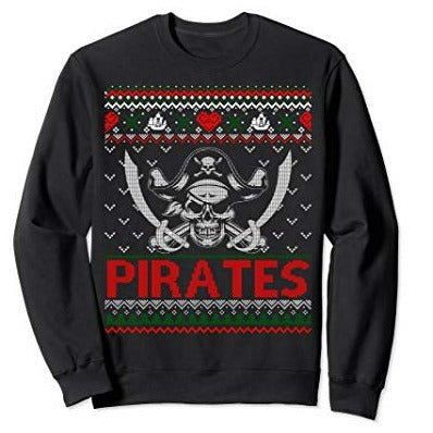 MAOKEI - One Piece Realistic Pirates Emblem Christmas Sweater - B081CPWMF6
