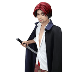 MAOKEI - One Piece Red Hair Shanks Cosplay Costume - B0BFQMTVTF