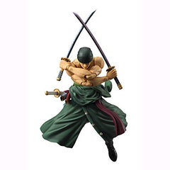 MAOKEI - One Piece Roronoa Zoro 3 Swords Style Multi Action Figure - B09MB29FQW