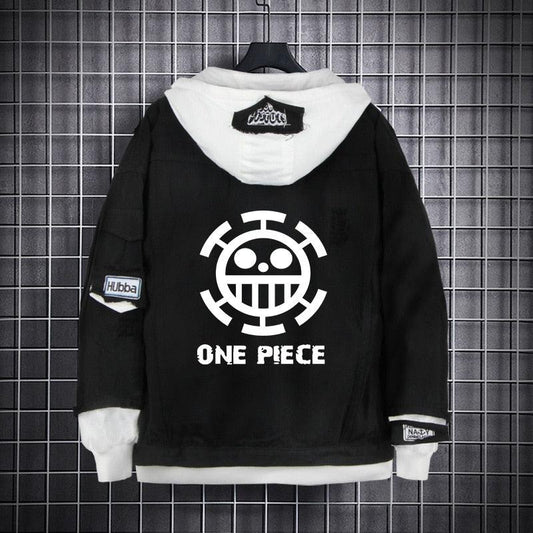 MAOKEI - One Piece Trafalgar Jacket - 1005005017473023-Black 05-S