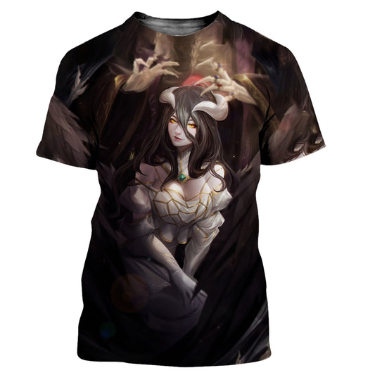MAOKEI - Overlord Albedo Gothic Art Shirt - 1005002412834353-08-XXS