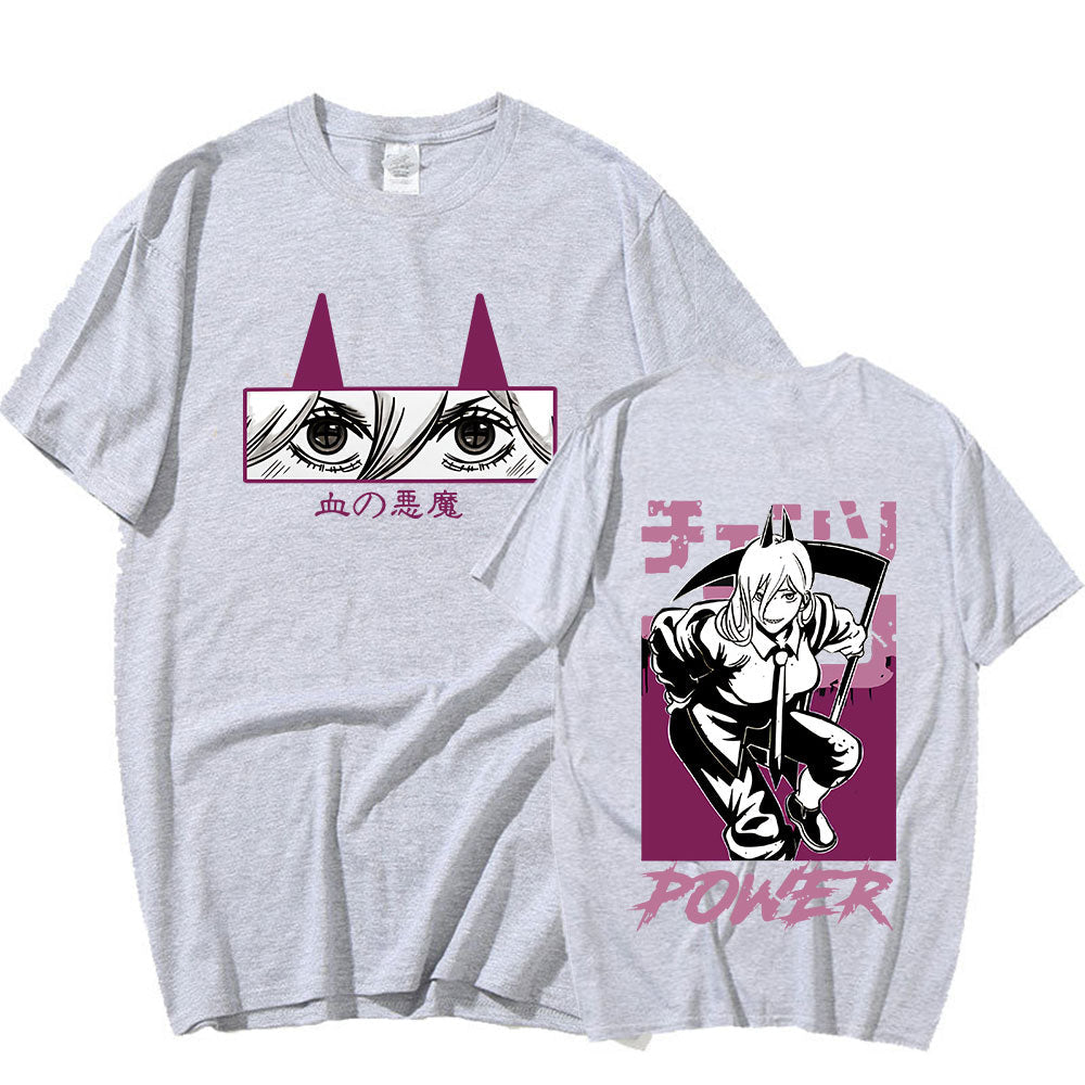 MAOKEI - Power Classic Style Shirt - 1005005124460456-Gray-XS