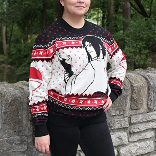 MAOKEI - Sasuke Uchiha Epic Christmas Sweater - B09M7J74B5