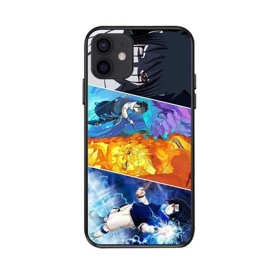 MAOKEI - Sasuke Uchiwa Evolution Phone Case - 1005003246477700-6921-NK-E-IPhone 12pro max