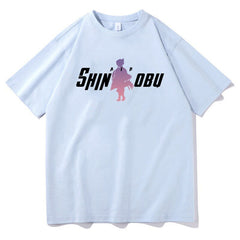 MAOKEI - Shinobu Simple Fashion Shirt - 1005004177614717-Sky blue-XS