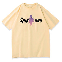 MAOKEI - Shinobu Simple Fashion Shirt - 1005004177614717-Yellow-XS