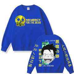 MAOKEI - Shinra Kusakabe Summer Style Sweatshirt - 1005004922204832-blue-S