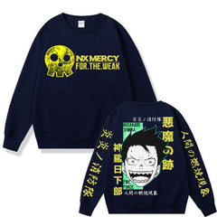 MAOKEI - Shinra Kusakabe Summer Style Sweatshirt - 1005004922204832-Navy Blue-S