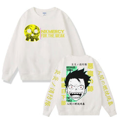 MAOKEI - Shinra Kusakabe Summer Style Sweatshirt - 1005004922204832-White-S