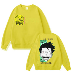 MAOKEI - Shinra Kusakabe Summer Style Sweatshirt - 1005004922204832-yellow-S