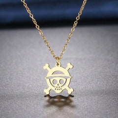 MAOKEI - Stainless Steel One Piece Necklace - 1005003304871581-Gold-45cm