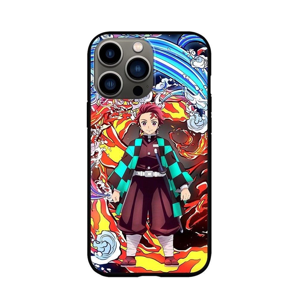 MAOKEI - Tangiro Breath of Flame and Water Phone Case - 1005003951988014-24222-6-IPhone 12pro max