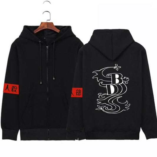 MAOKEI - Tokyo Revengers Black Dragoon Sweatshirt - 1005002835685835-Black-XS