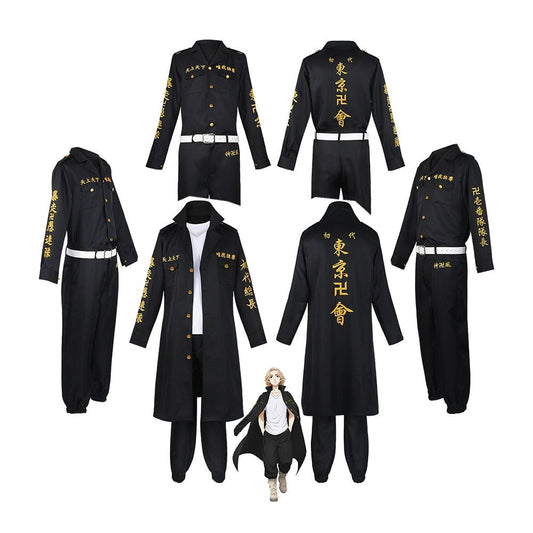 MAOKEI - Tokyo Revengers Mickey Cosplay Costume - 1005003665546200-Captain 5Team-XS-Senju Kawaragi