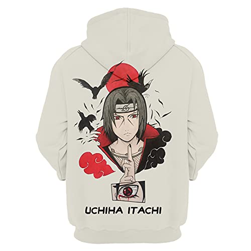 MAOKEI - Uchiha Itachi Fan Art Dedicated Hoodie - B0B6CX3S7J