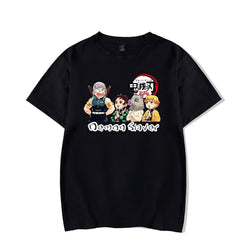 MAOKEI - Uzui & Tanjirou Team Shirt - 1005003755298224-Black-XS