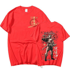 MAOKEI - Yami Badass Picture 3D Shirt - 1005004632201938-Red-XS
