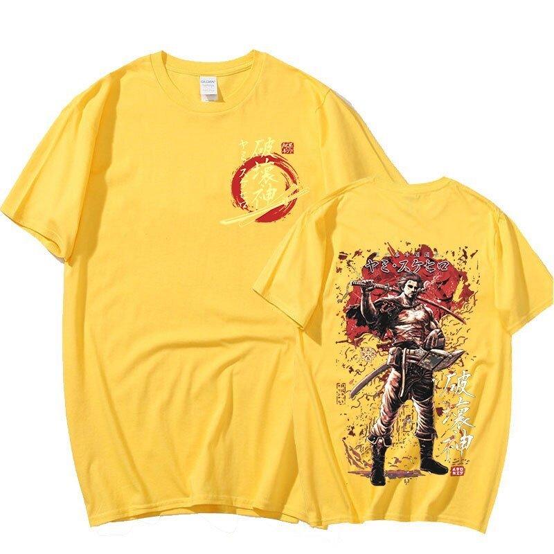 MAOKEI - Yami Badass Picture 3D Shirt - 1005004632201938-Yellow-XS