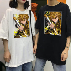 MAOKEI - Zenitsu First Kata Style 2 T-Shirt - 1005004166472364-Black-XS