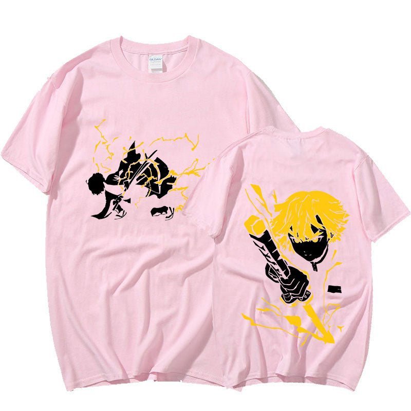 MAOKEI - Zenitsu First Kata Style 3 T-Shirt - 1005004634675895-Black-XS